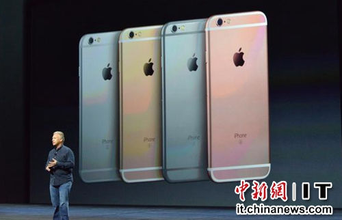 苹果推iPhone 6S：支持3D Touch技术 25日中国发售